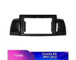 Toyota corolla ex (2007-2012) 9"- Reduk�n� r�me�ek  A7082 pro autor�dio 9" (matt black) - 580 K�