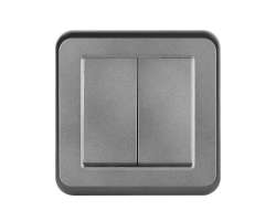 UNIC Dvojvypna stdav-schodiov .5B 6+6 v rmeku 82mm, plast ed - 94 K