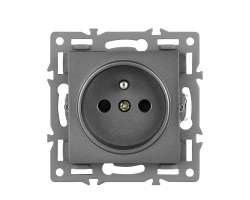 UNIC modul z�suvka MDZ230V, �ed� pro r�me�ek 82mm - 58 K�