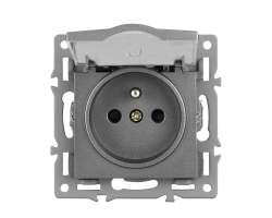 UNIC modul zsuvka MDZ230VIP44 16A s krytem, ed do rmeku 82mm  - 68 K