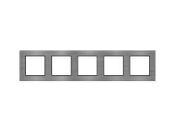 UNIC R�me�ek 365mm pro 5 modul�, slitina hlin�ku �ed� - 388 K�