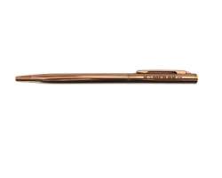Kovov kulikov pero s logem zlat barva  - 18 K