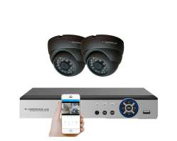 2 kamerov AHD set HE2-64E 5Mpx 1920p, H.265, CZ menu - 3790 K