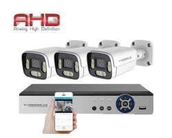 3 kamerov AHD set HE3-54E 5Mpx 1920p, H.265, CZ menu - 4690 K