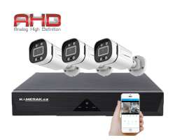3 kamerov AHD set WN3-59E 5Mpx 1920p, H.265, CZ menu - 4790 K