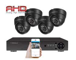 4 kamerov AHD set HE4-52A 2Mpx 1080p, H.265, CZ menu - 3490 K