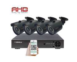 4 kamerov AHD set WN4-58A 2Mpx 1080p, H.265, CZ menu - 3690 K