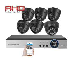 6 kamerov� AHD set HE6-52E 5Mpx  s mic. 5Mpx 1920p, H.265, CZ menu - 7390 K�