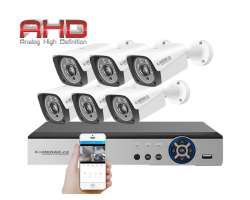 6 kamerov AHD set HE6-55E 5Mpx 1920p, H.265, CZ menu - 7690 K