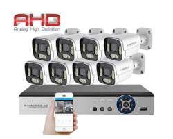 8 kamerov AHD set HE8-54E 5Mpx 1920p, H.265, CZ menu - 9890 K
