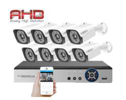 8 kamerov AHD set HE8-55E 5Mpx 1920p, H.265, CZ menu - 7890 K