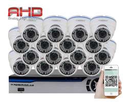 16 kamerov AHD set HE16-51A 2Mpx 1080p, H.265, CZ menu - 12990 K