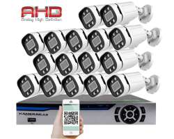 16 kamerov AHD set HE16-59E 5Mpx 1920p, H.265, CZ menu - 19090 K