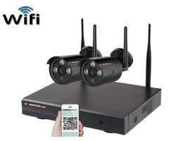 Bezdrtov 2 kamerov set WiFi IP PRO WIP2-103B-Black 3MPx, CZ menu - 3590 K