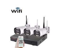 Bezdrtov 3 kamerov set WiFi IP PRO WIP3-105B 3MPx, CZ menu - 4890 K