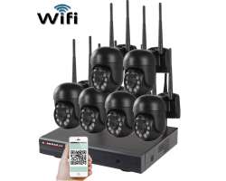 Bezdrtov 6 kamerov set WiFi IP Pro WIP6-309C Black, 5MPx,  PTZ, CZ menu - 13490 K