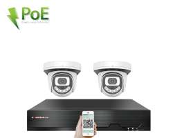 4K PoE IP 2 kamerov set XM-212D 8MPx, CZ menu - 6290 K