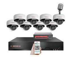 4K IP 8 kamerov set s externm PoE XM-805D-Ext. 8MPx, CZ menu - 18790 K