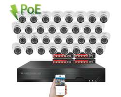 IP 32 kamerov� set s extern�m PoE XM-3202B-Ext. 4MPx, CZ menu - 49990 K�