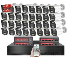 IP 32 kamerov set s externm PoE XM-3214B-Ext. 4MPx, CZ menu - 50190 K