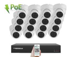 PoE IP 16 kamerov set  XM-1602B 4MPx, CZ menu - 29990 K