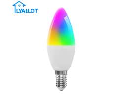 Inteligentn E14 Wifi Control RGB Smart LYAILOT LED rovka WiFi - 180 K