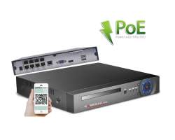 PoE NVR-7208 8CH 8Mpx, H.265 rekordr pro 8 IP kamery, CZ menu - 3390 K
