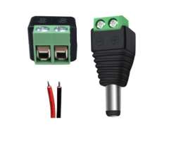 konektor DC 5,5/2,1mm male 12V - 16 K