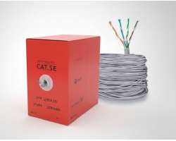 s�ov� kabel UTP CAT5e dr�t 305m box �ed� - 790 K�