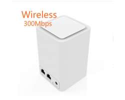 WiFi repeater se zabudovanými anténami, 300 Mbps + LAN, bílá - 298 Kč