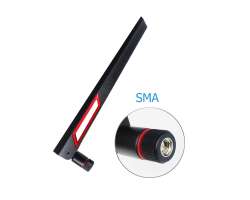 WiFi antna 2,4Ghz pro zeslen signlu wifi  7-12dB SMA male - 198 K