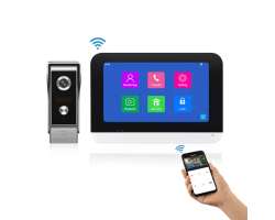 Tuya Smart Digitaln zvonek PST-DB10 2,0 MP, 7palcov dotykov Wi-Fi monitor, Detekce pohybu 1080P - 4988 K