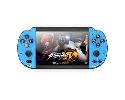 P�enosn� hern� konzole X7 Plus 5.1 LCD, 8GB, 10 000 vestav�n�ch her, modr� - 1398 K�