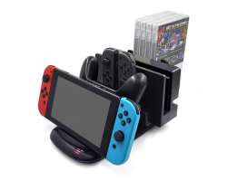 Vertikln nabjec stojan SND-408 s aktivnm chlazenm pro Nintendo Switch - 380 K