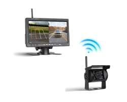 Wifi parkovac set TRUCK A4007, 1x 18LED kamera s LCD 7" splitscreen monitorem - 2590 K