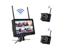 WiFi parkovac set TRUCK Z2091 2 wifi kamery + 7" LCD split, Wifi dosah a 50m - 5990 K