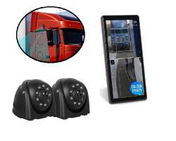 Parkovac set A3932 pro kontrolu slepho hlu, 10.36" monitor + 2ks kamer BSD, DVR - 4390 K