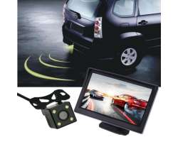 Parkovac set LCD 5" + kamera 4 LED - 898 K
