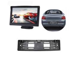 Parkovac set LCD 5" + senzory + kamera 4IR LED v SPZ - 2038 K