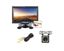 Parkovac set LCD 7" + kamera 12 LED - 1498 K