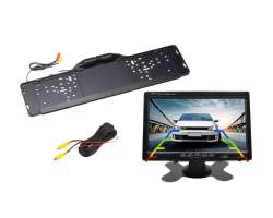 Parkovac� set LCD 7" AHD digit�ln� monitor + Kamera A3723 AHD 7IR LED v SPZ - 2458 K�