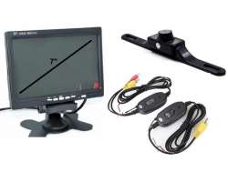 Parkovac set LCD 7" + kamera 7 LED + wifi video transmitter 2,4 GHz - 1890 K