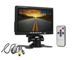 LCD 7" AHD na palubku 2ch 4PIN 12V/24V pro parkovac kameru - 1380 K