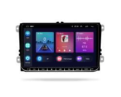 2DIN Autordio 9" LCD A3041  2+32GB Android 13 Carplay Android Auto GPS Wifi FM RDS pro VW/Passat/Golf/MK5/MK6/Jetta T5 - 3890 K