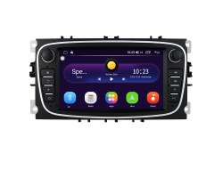 Autoradio 7" Q3196KT Android 10, 2GB+16GB s BT GPS WiFi pro Ford Focus Mondeo C-MAX - 4498 K