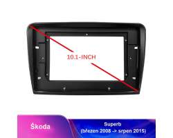 koda Superb 2 (3/08-8/15) 10,1"- Redukn rmeek A7159 pro autordio 10.1" - 998 K