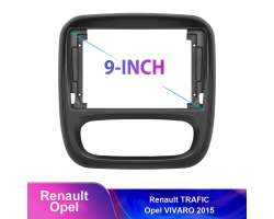 TRAFIC/Opel VIVARO (2015) 9" -Redukn rmeek A7288 pro autordio 9" - 1529 K