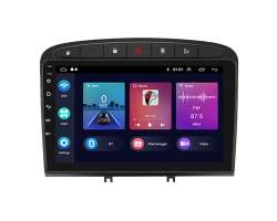 Autordio 9" LCD A3018 Android 11 s rmekem A7086 pro Peugeot 408 2013 (matn ern) - 3998 K