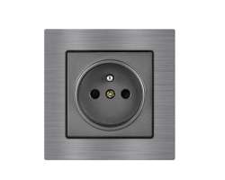 UNIC Elektrick zsuvka 230V ed, v rmeku 82mm, slitina hlinku - 146 K