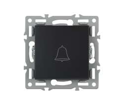 UNIC modul MDZ01 Zvonek, ern pro rmeek 82mm - 59 K